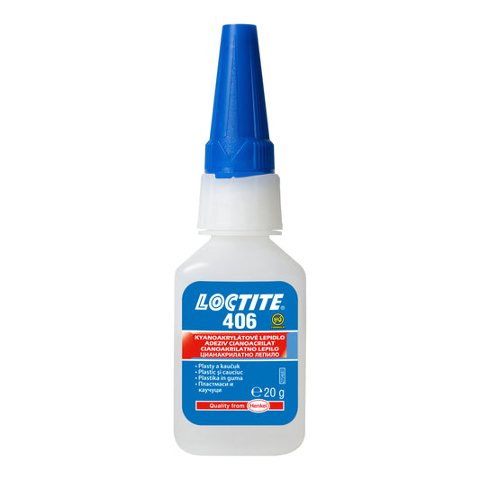 Loctite Plastic & Rubber Adhesive # 406 20G